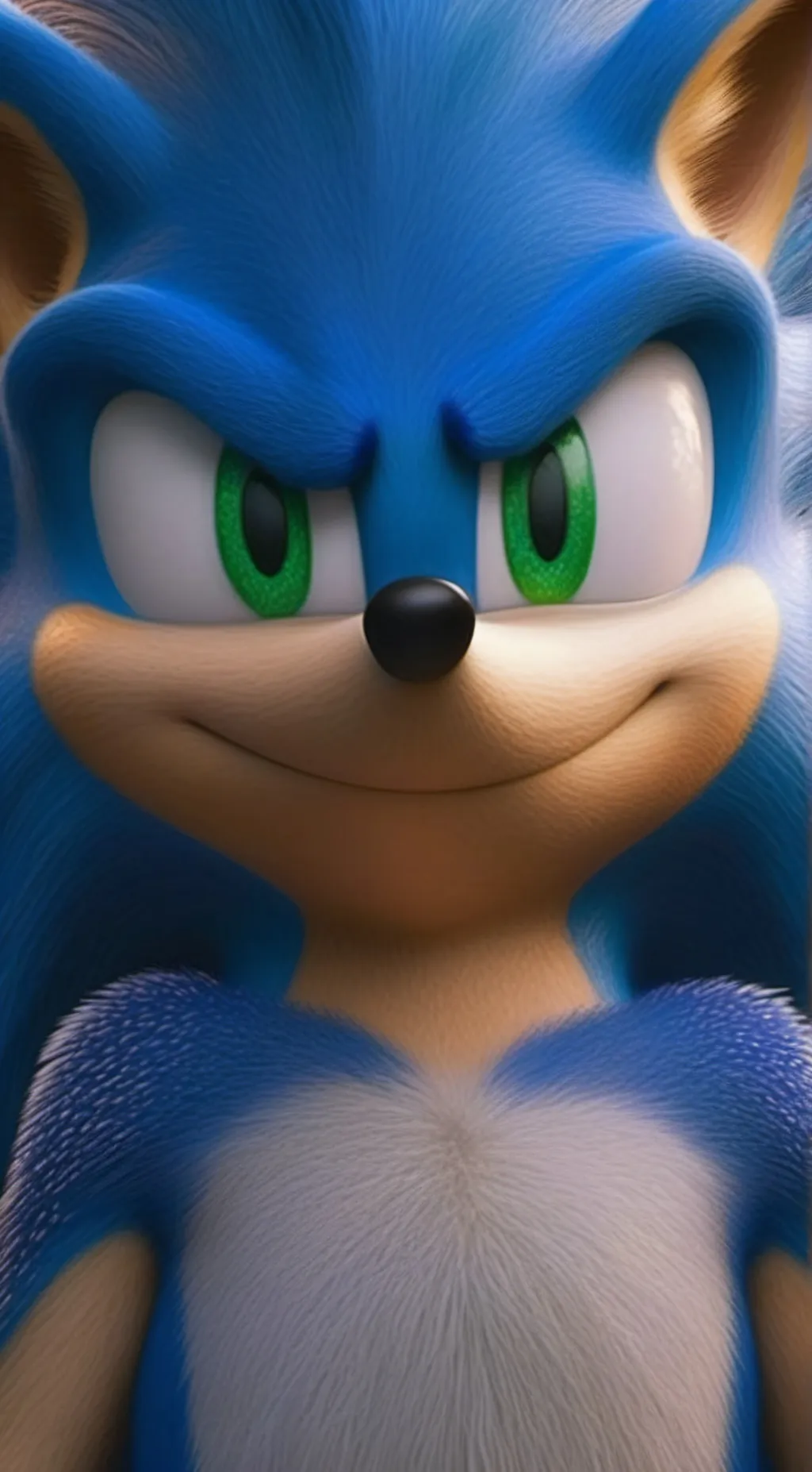 ai character: Movie Sonic background
