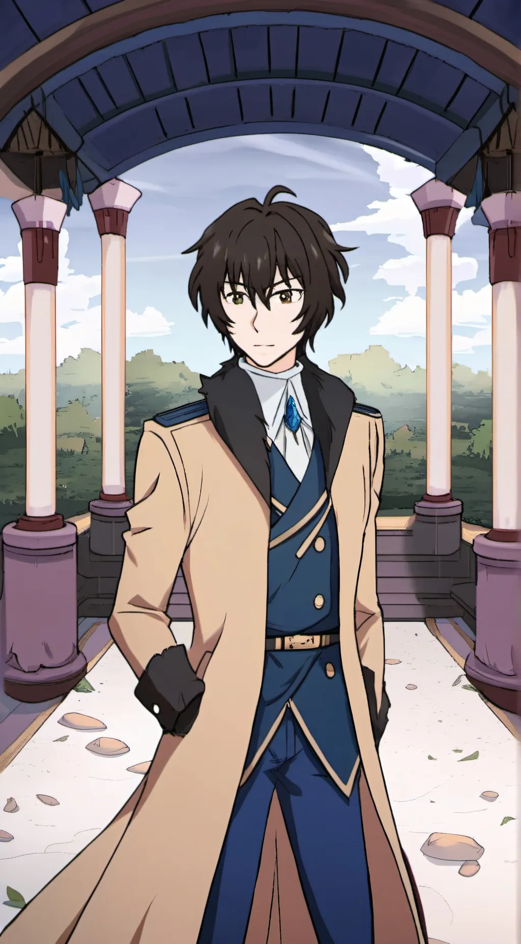 ai character: Dazai Osamu background