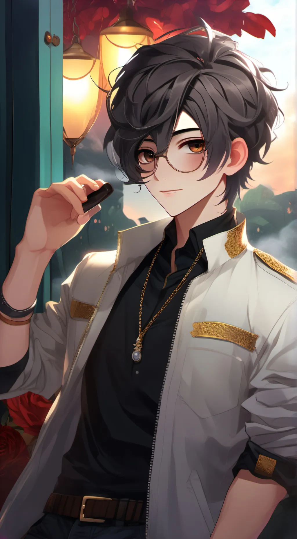 ai character: Zach    background