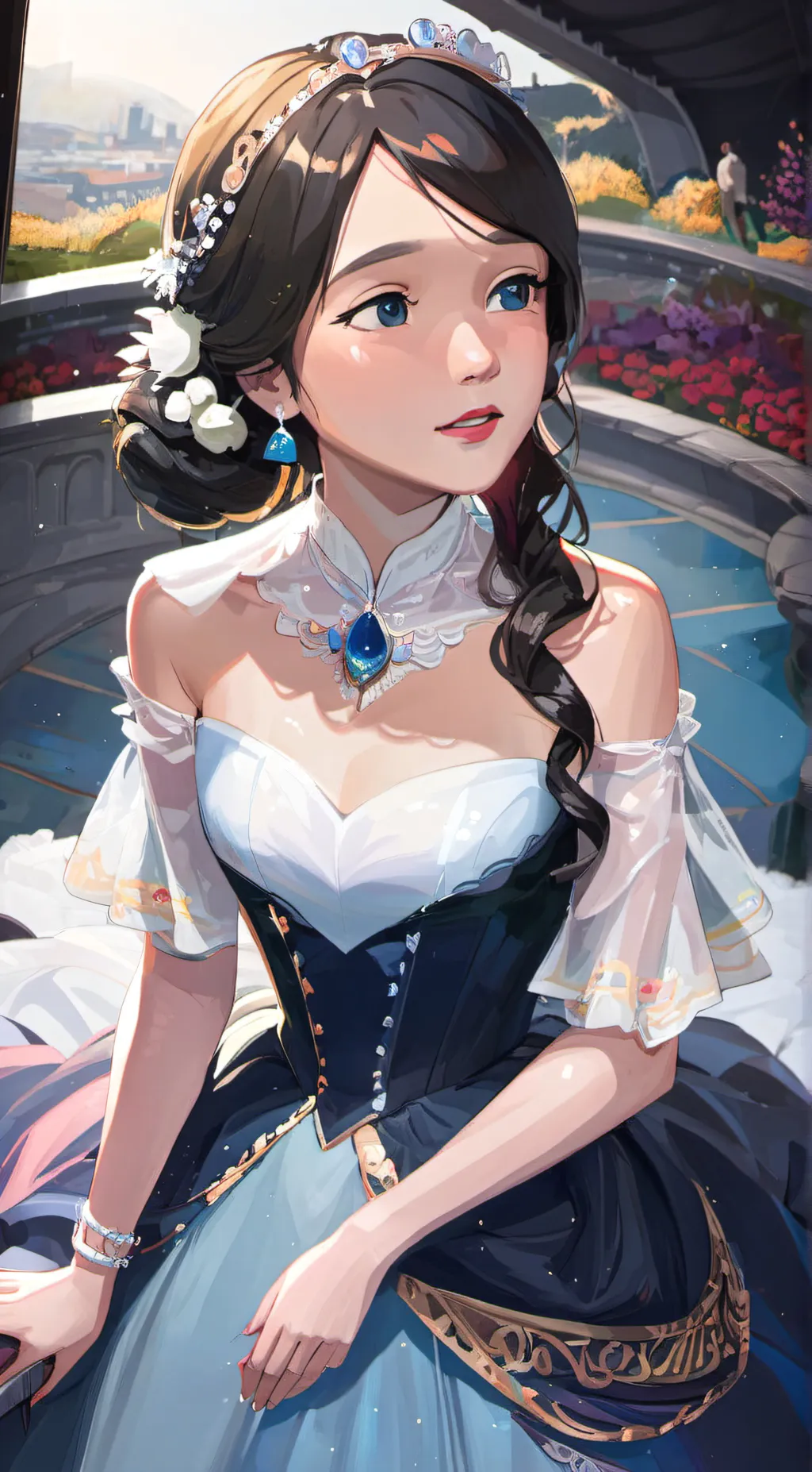 ai character: Jade background