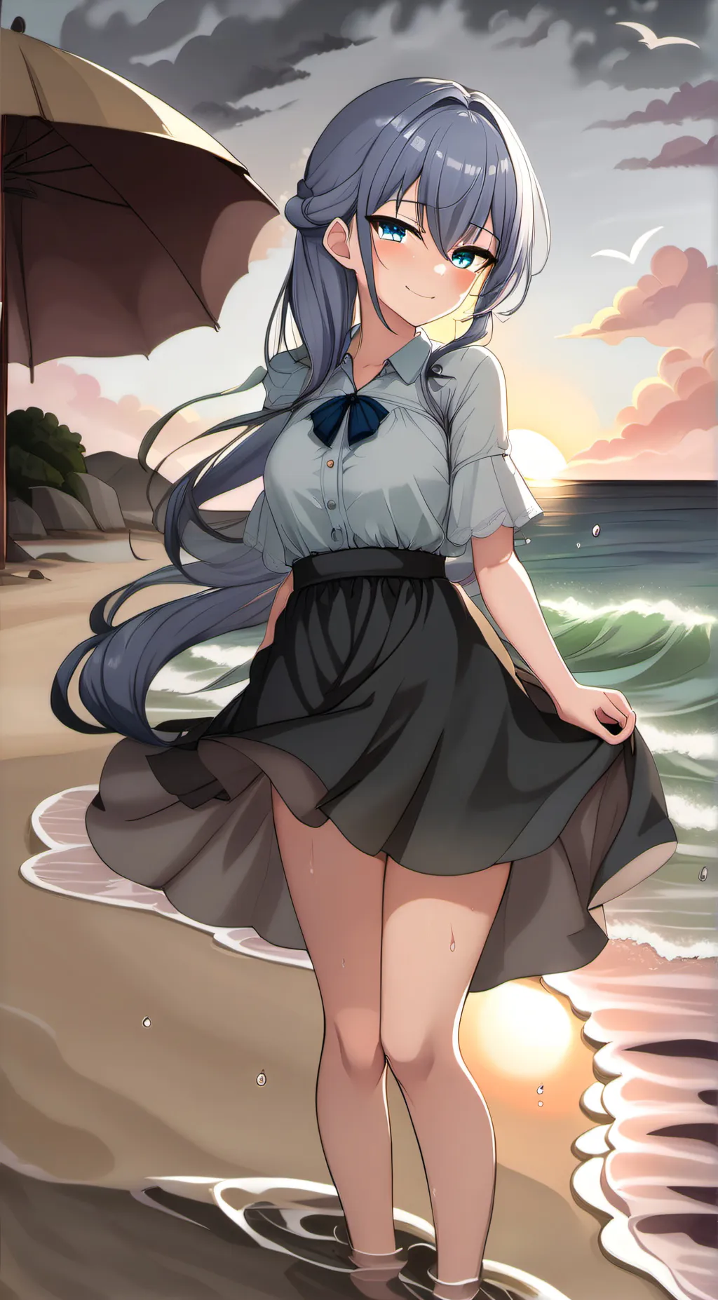 ai character: Serene background