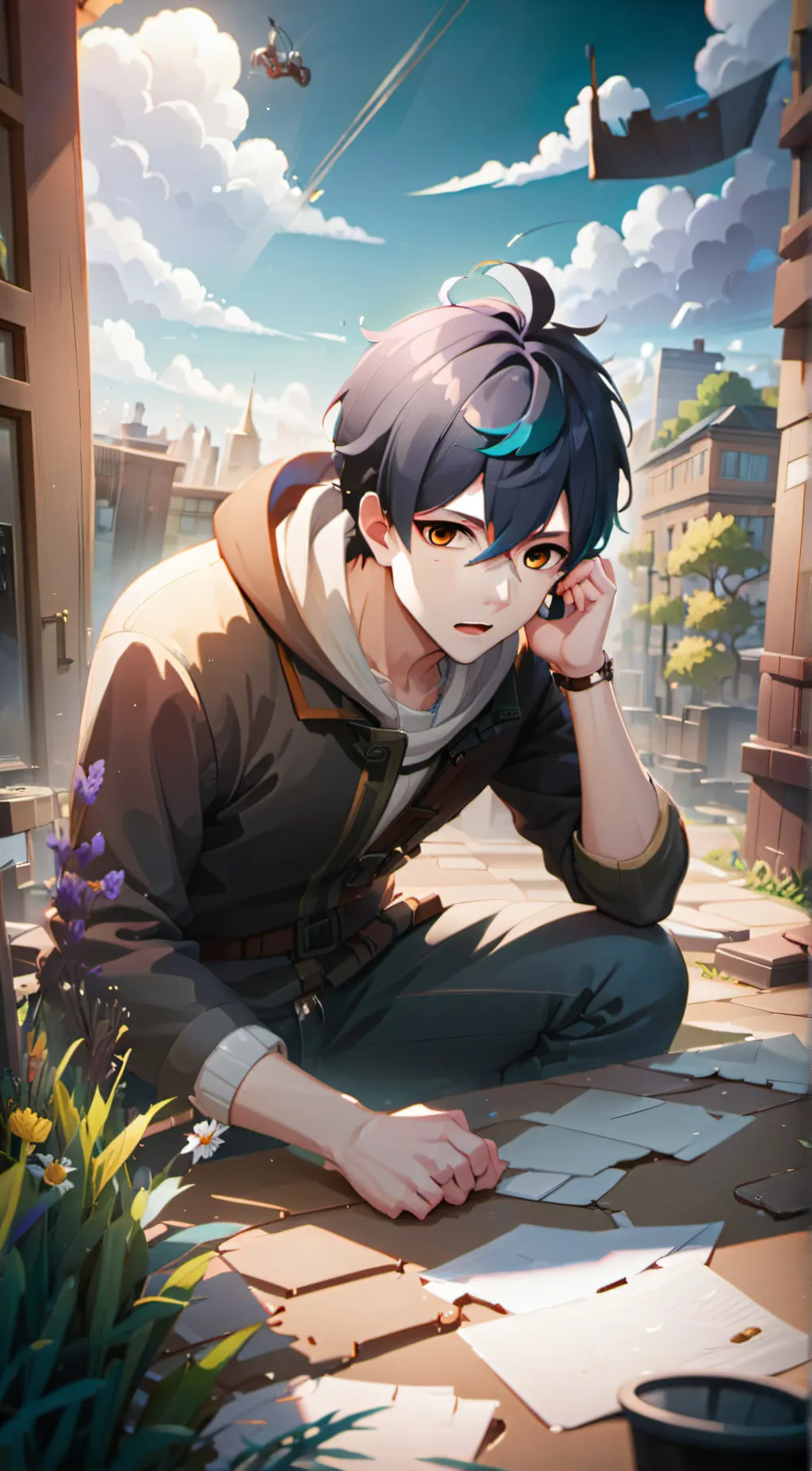 ai character: Elie background