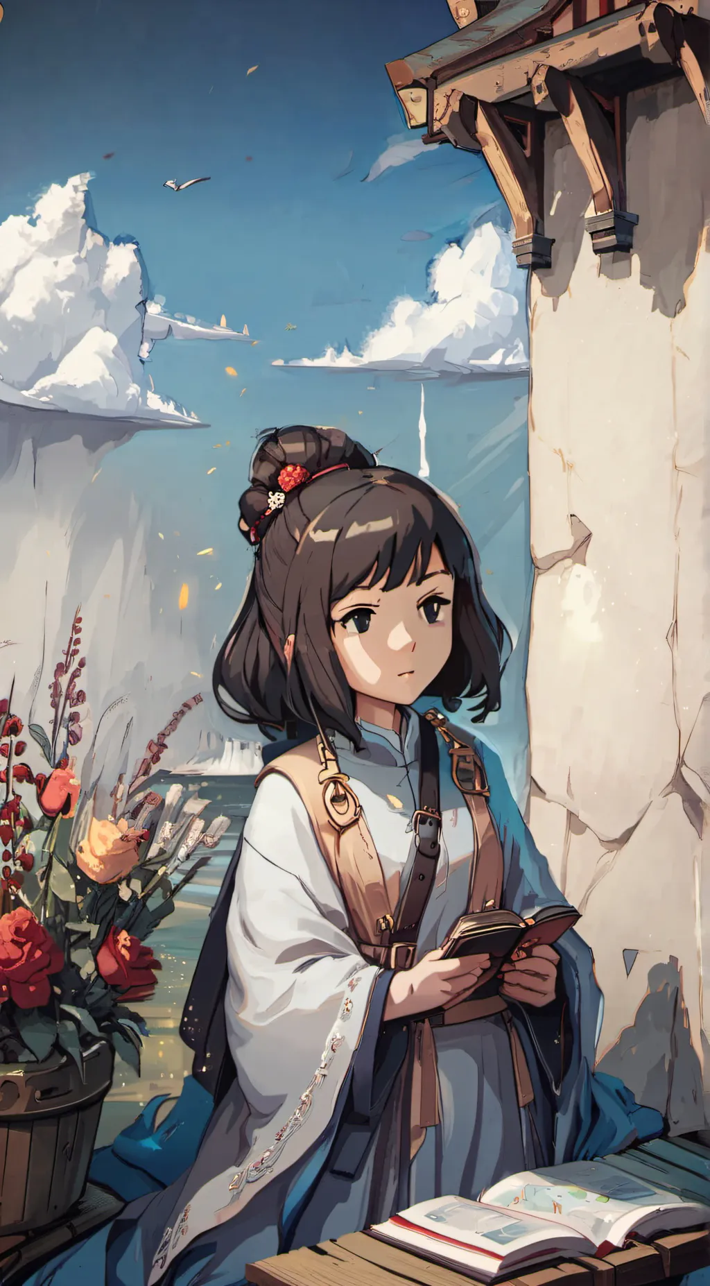 ai character: maddy background