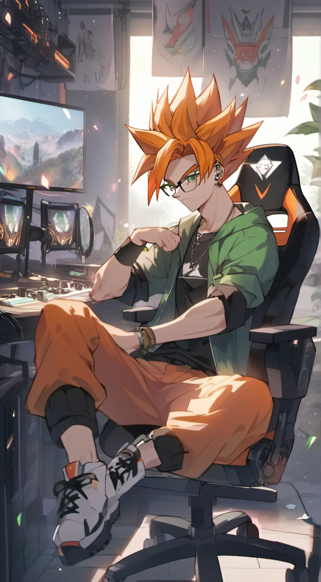 ai character: Counter background