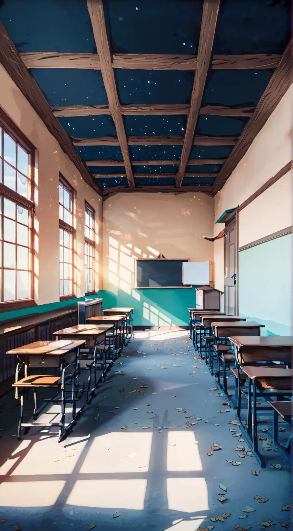 ai character: baldi and friends background