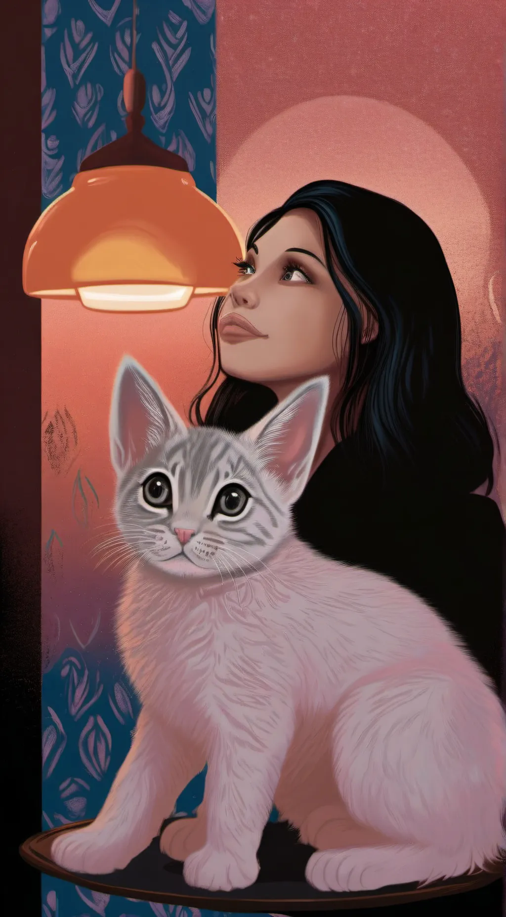 ai character: Easerloudcloudmic  background