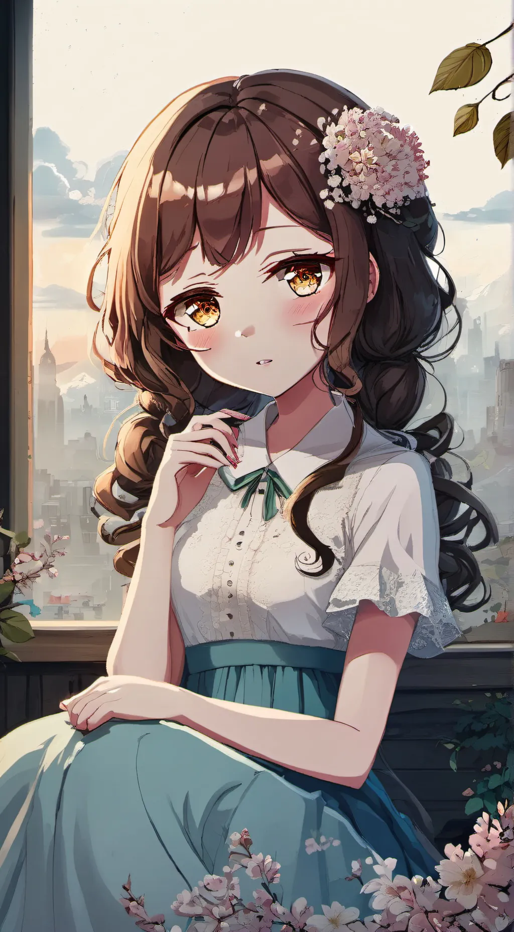 ai character: Tun-Saku background