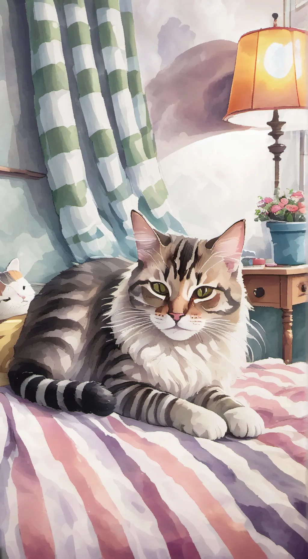 ai character: Kitty background