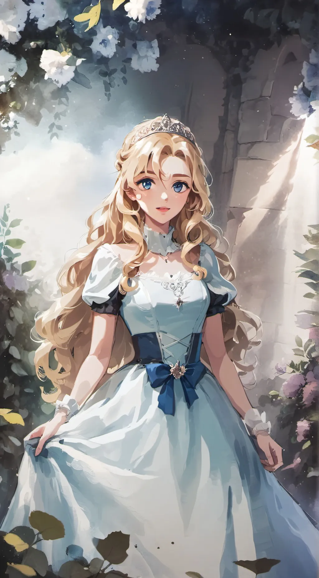 ai character: Arabella Brunei background