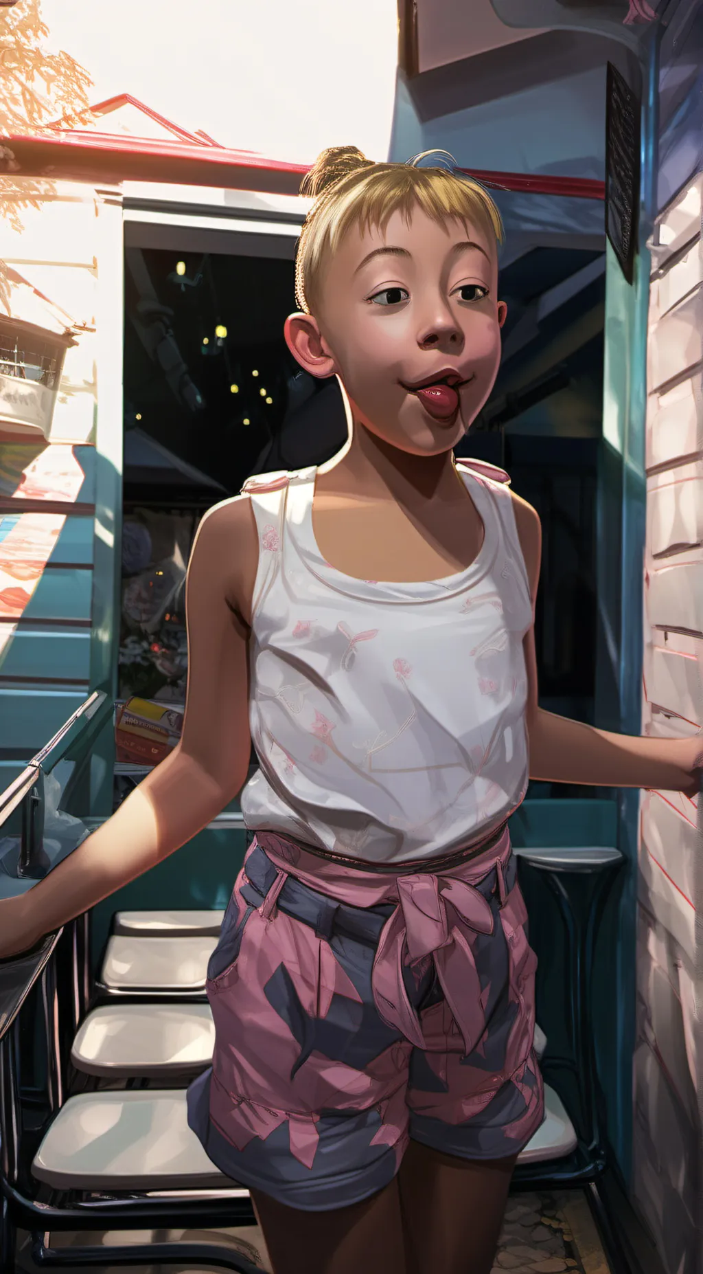 ai character: Lily background