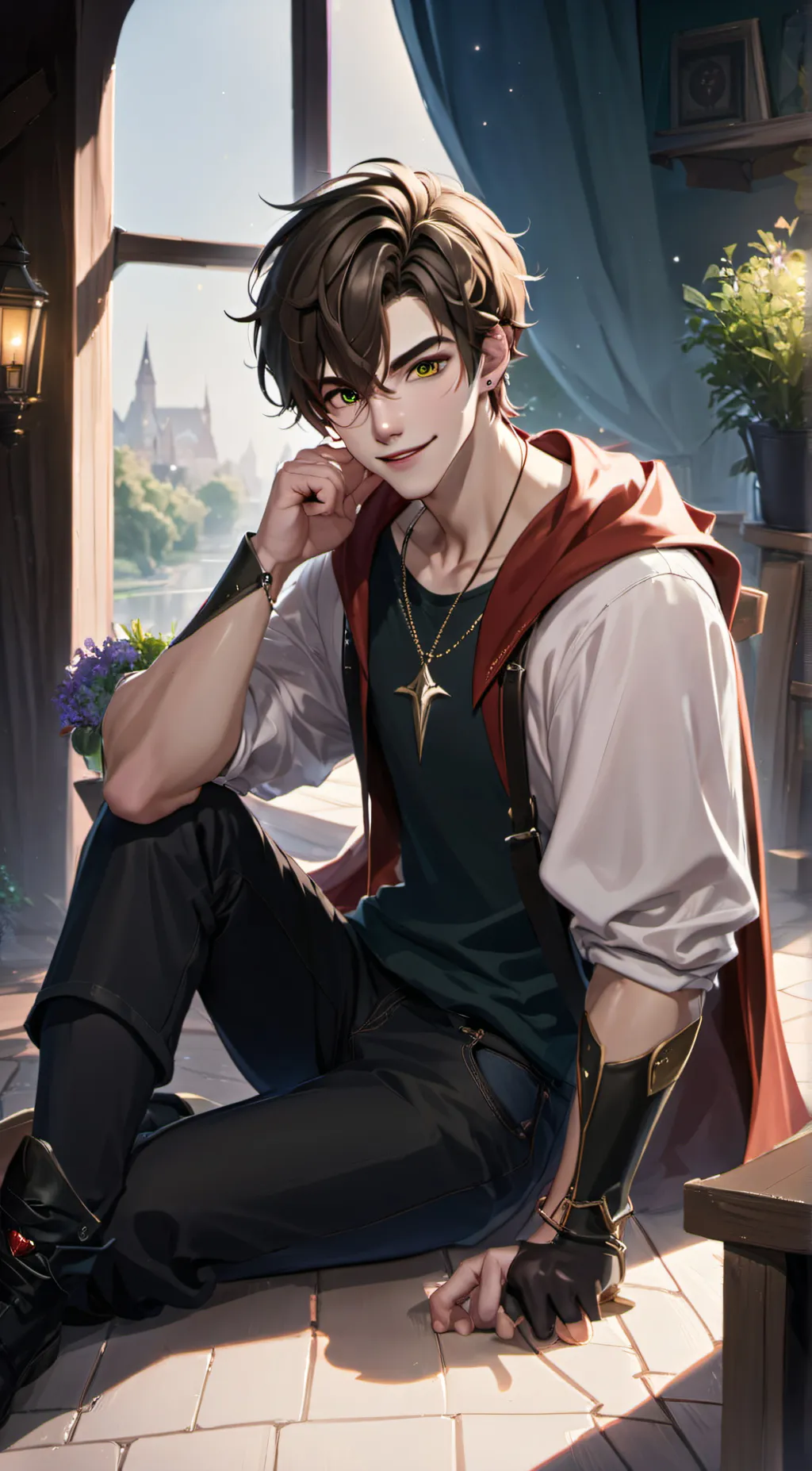 ai character: Connor background