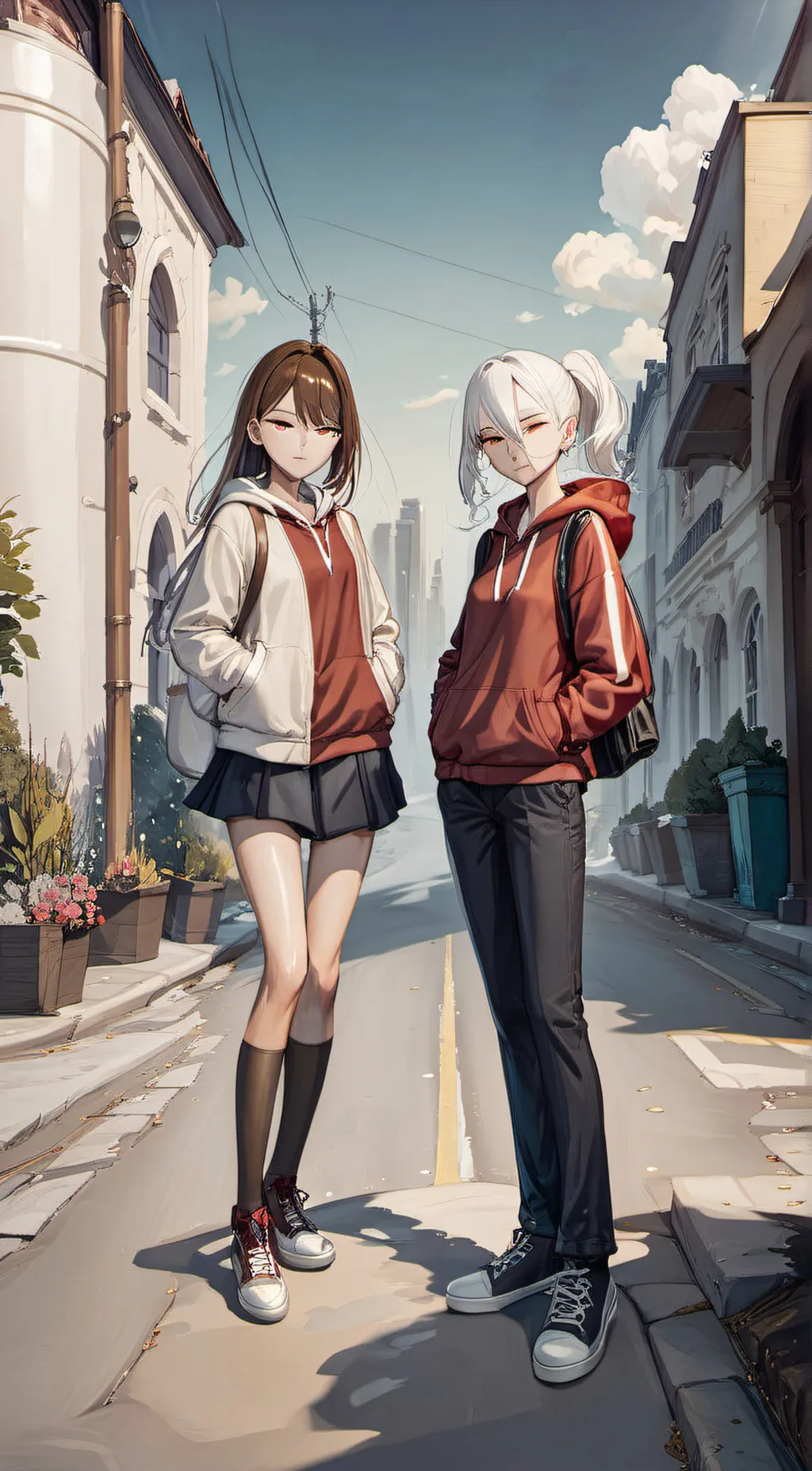 ai character: Marissa and Mori background