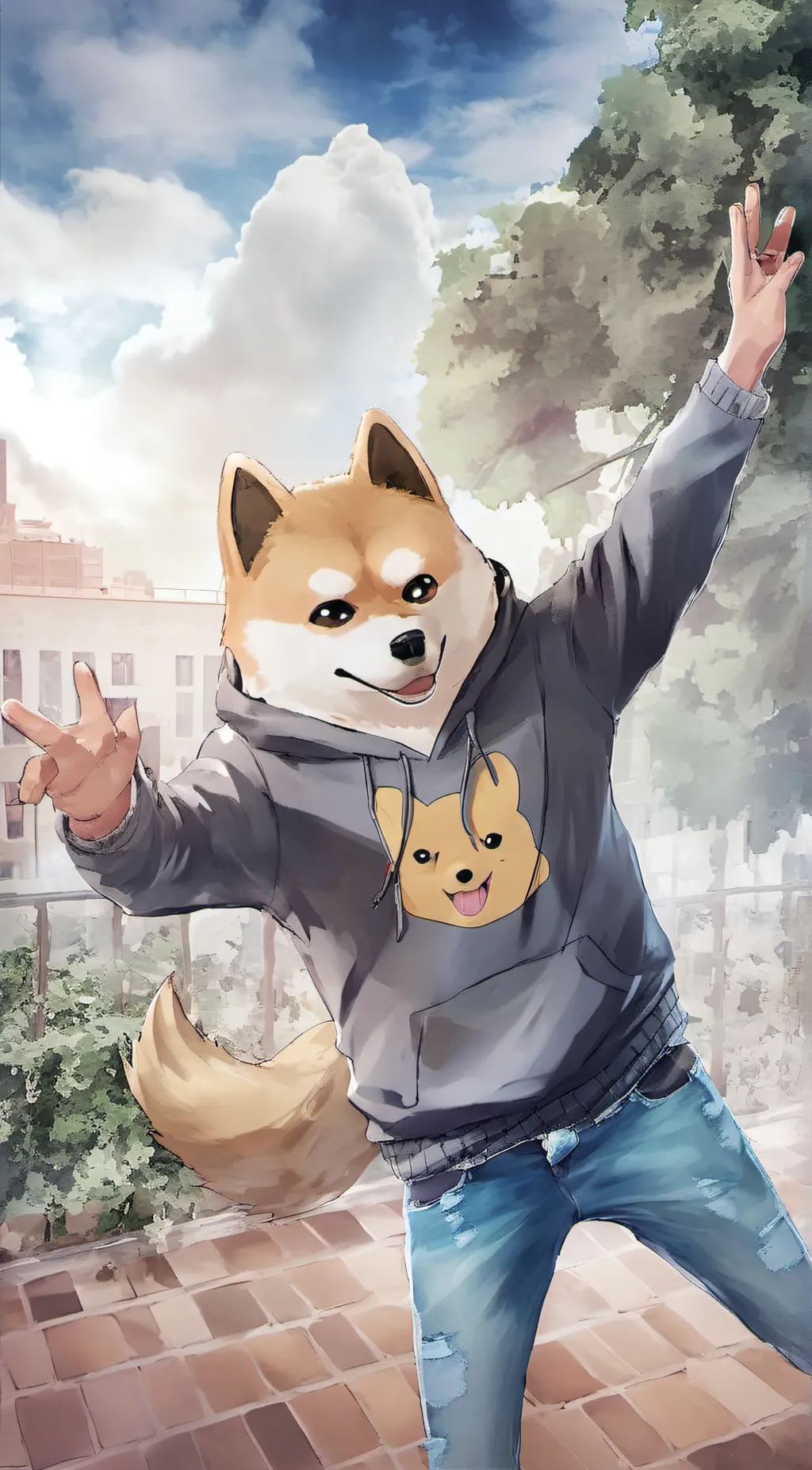 ai character: Sir. Doge background