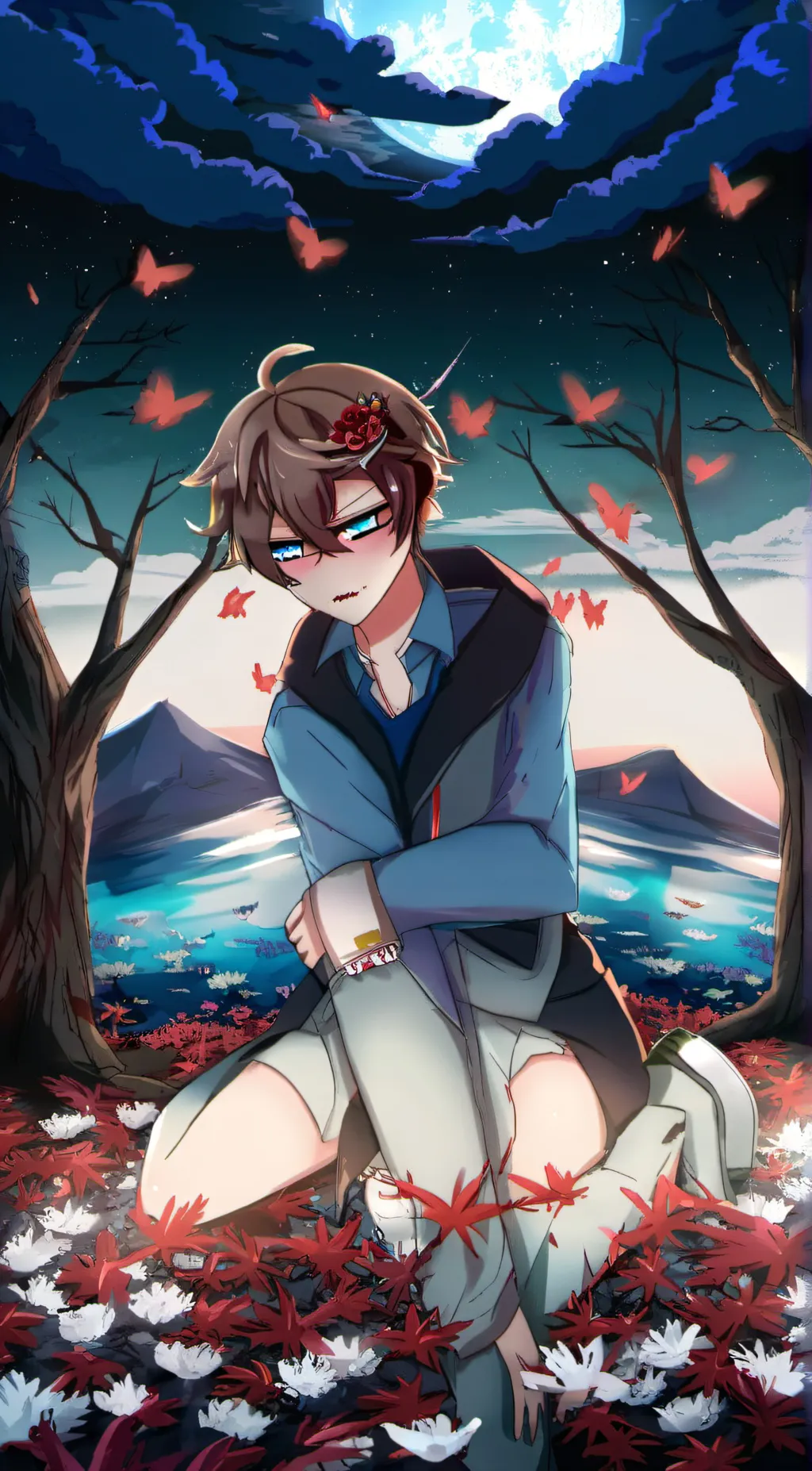 ai character: Micheal Afton background