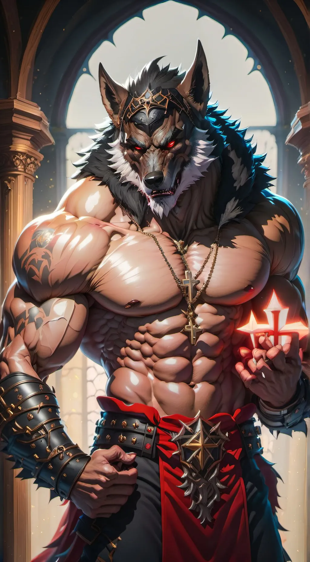 ai character: Father Lucifer background