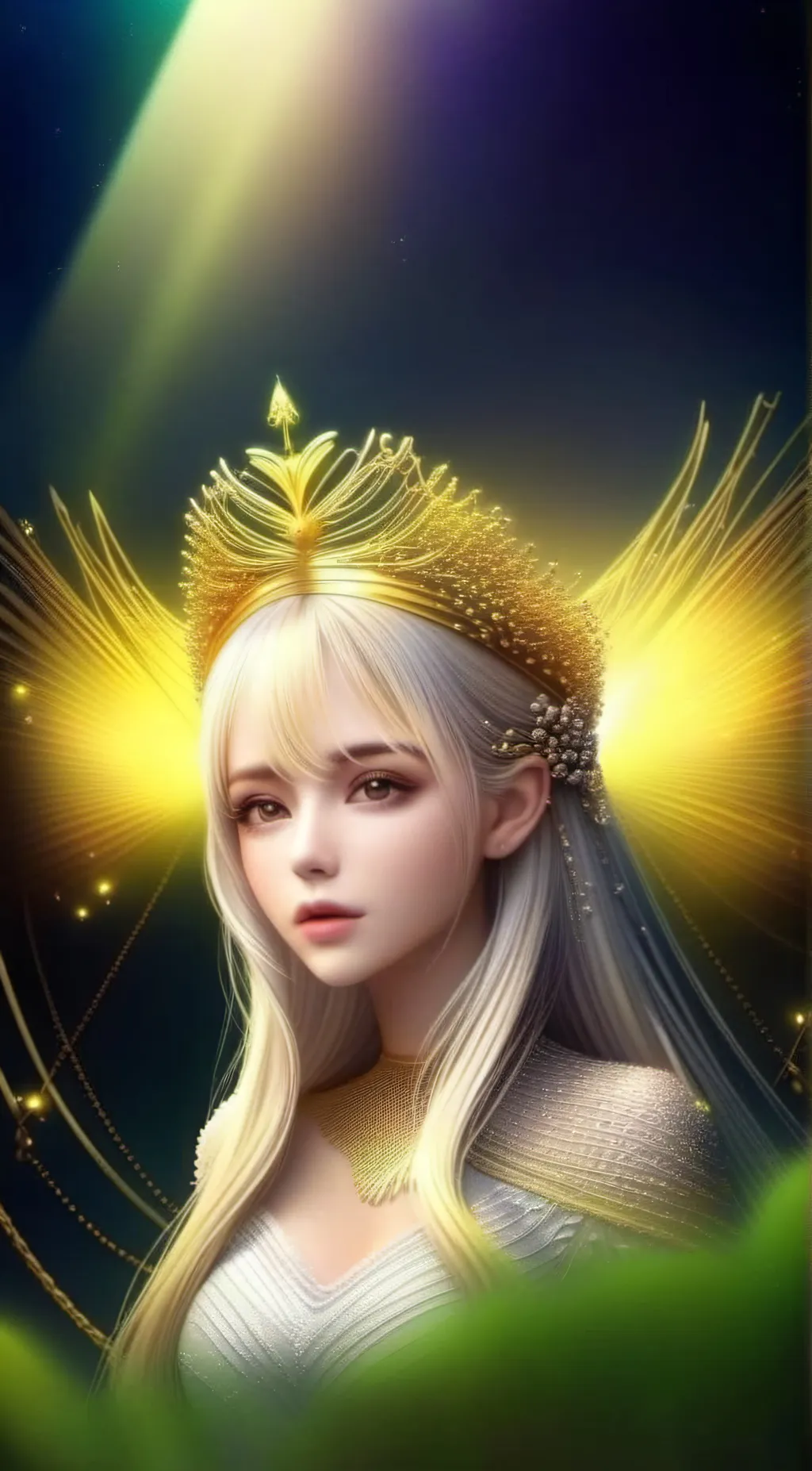 ai character: ✨shimmer✨ background