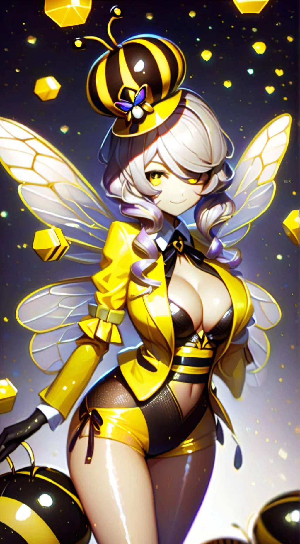 ai character: Bee background