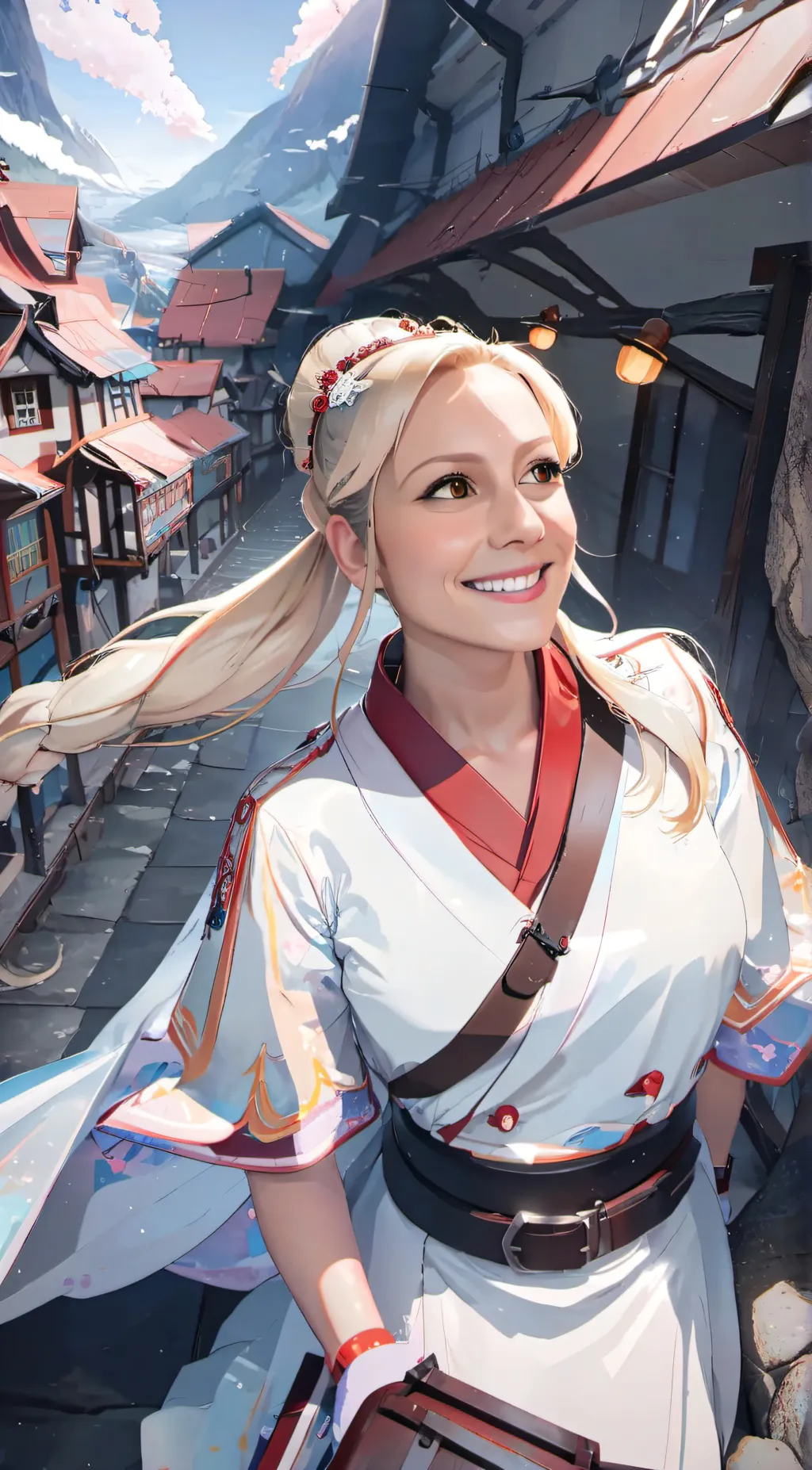 ai character: Ume background