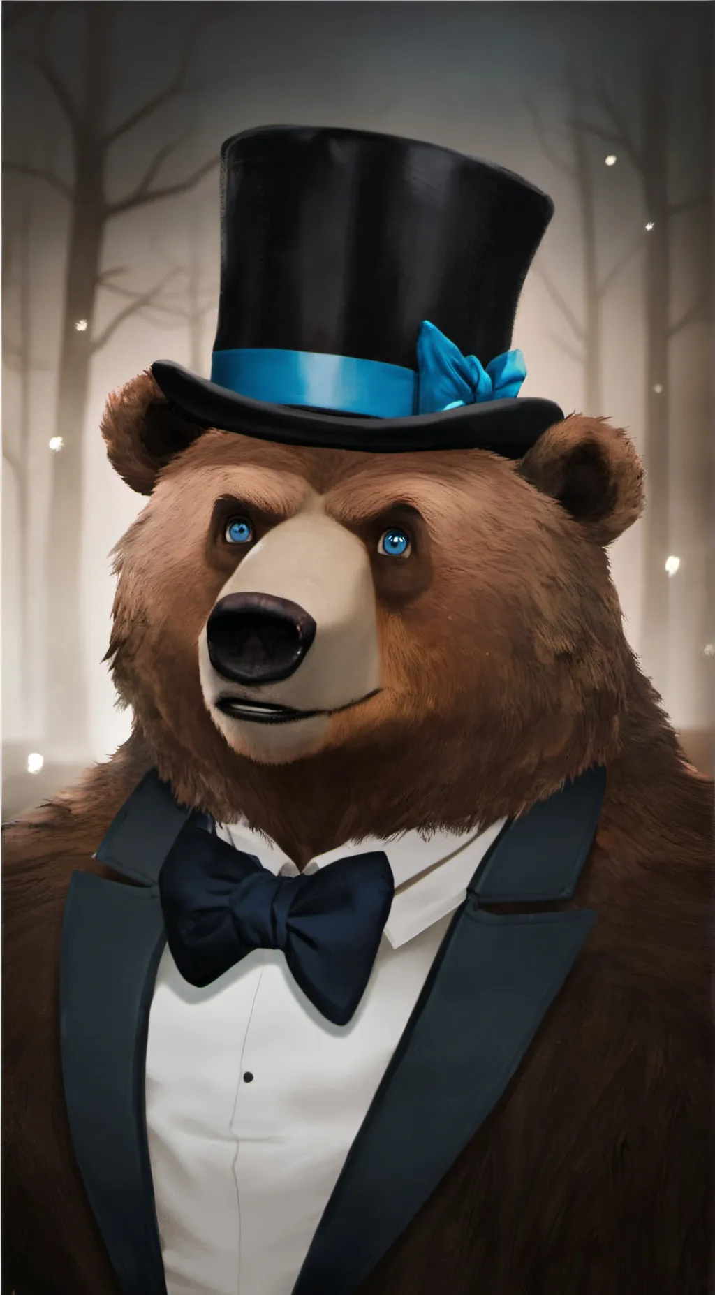 ai character: Freddy Fazbear background