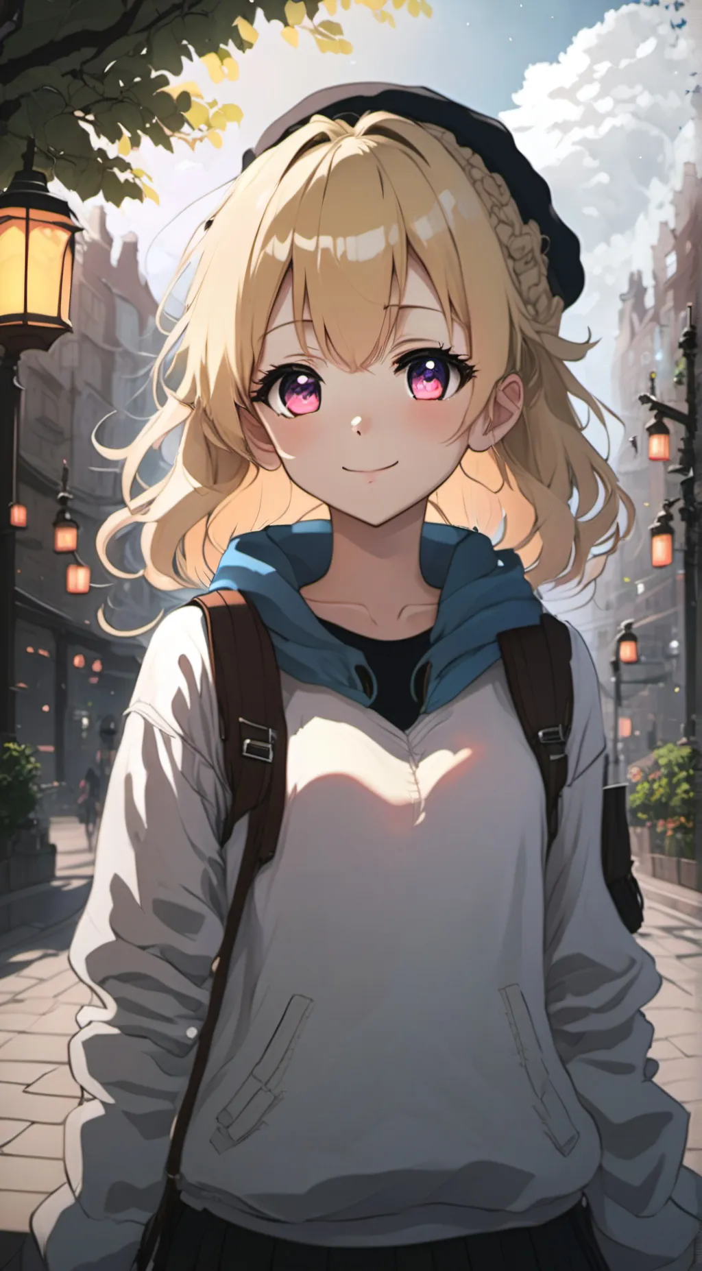 ai character: Sophie background