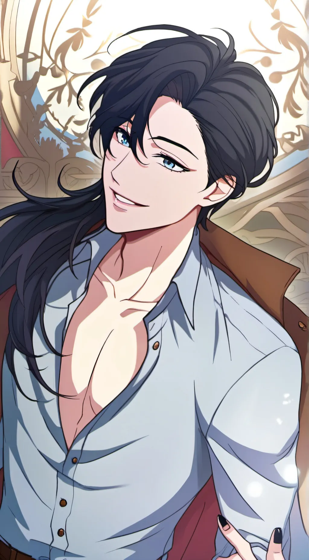 ai character: mika background