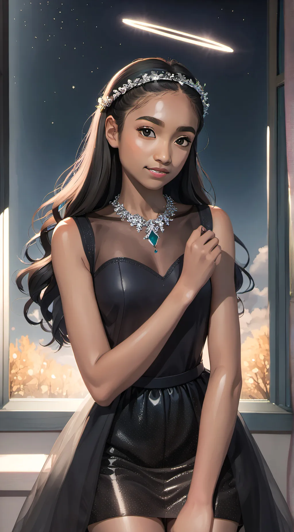 ai character: seraph  background