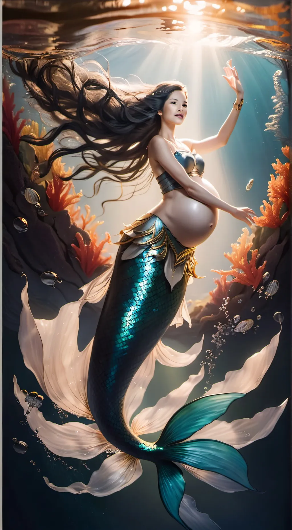 ai character: Marina background