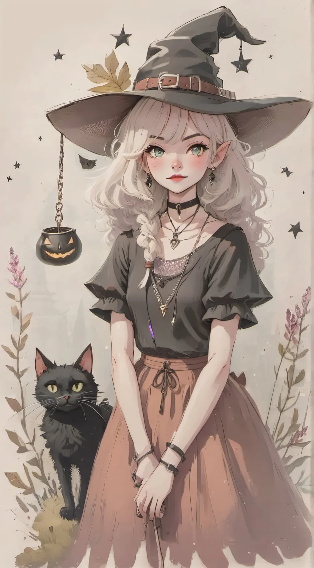 ai character: Lily background