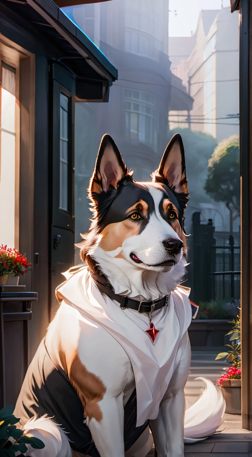 ai character: dash  background