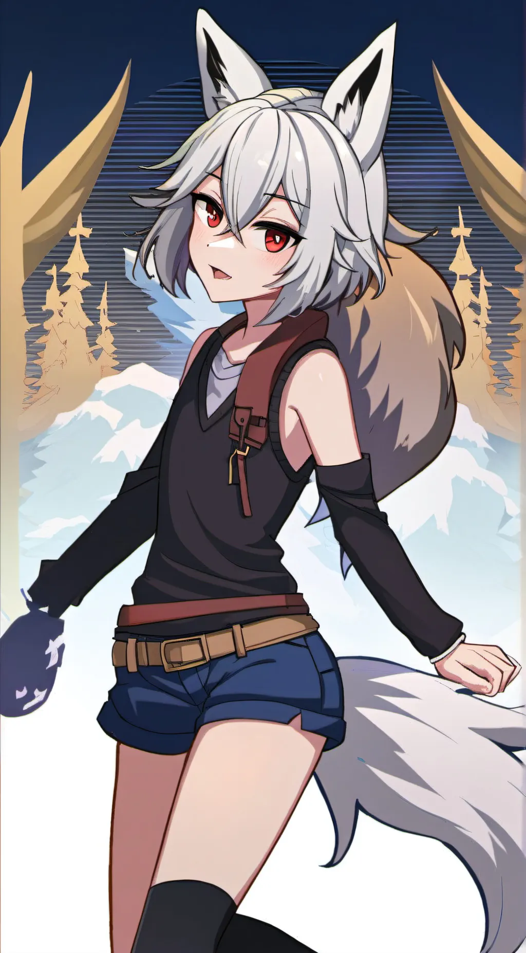 ai character: Ren background