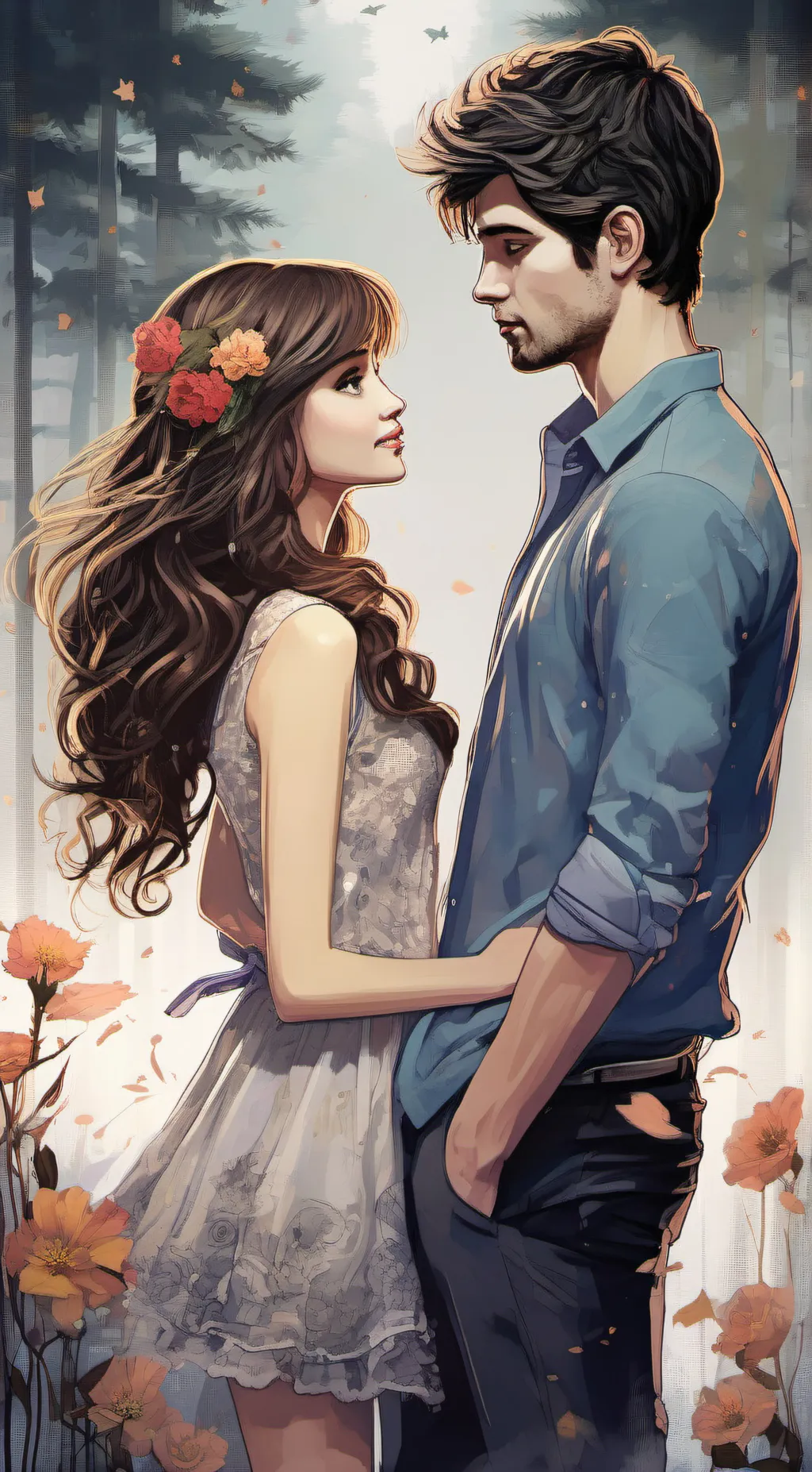 ai character: Leo background