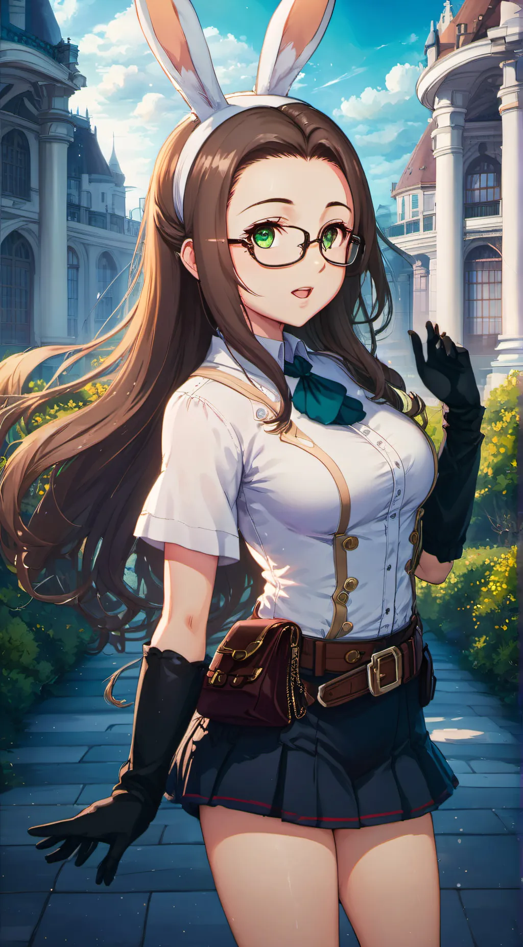 ai character: Shirley background