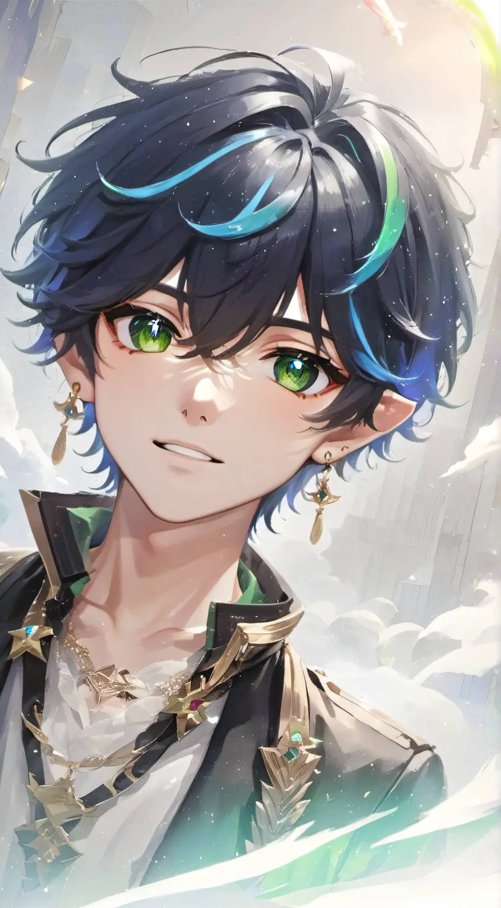 ai character: moonshine background