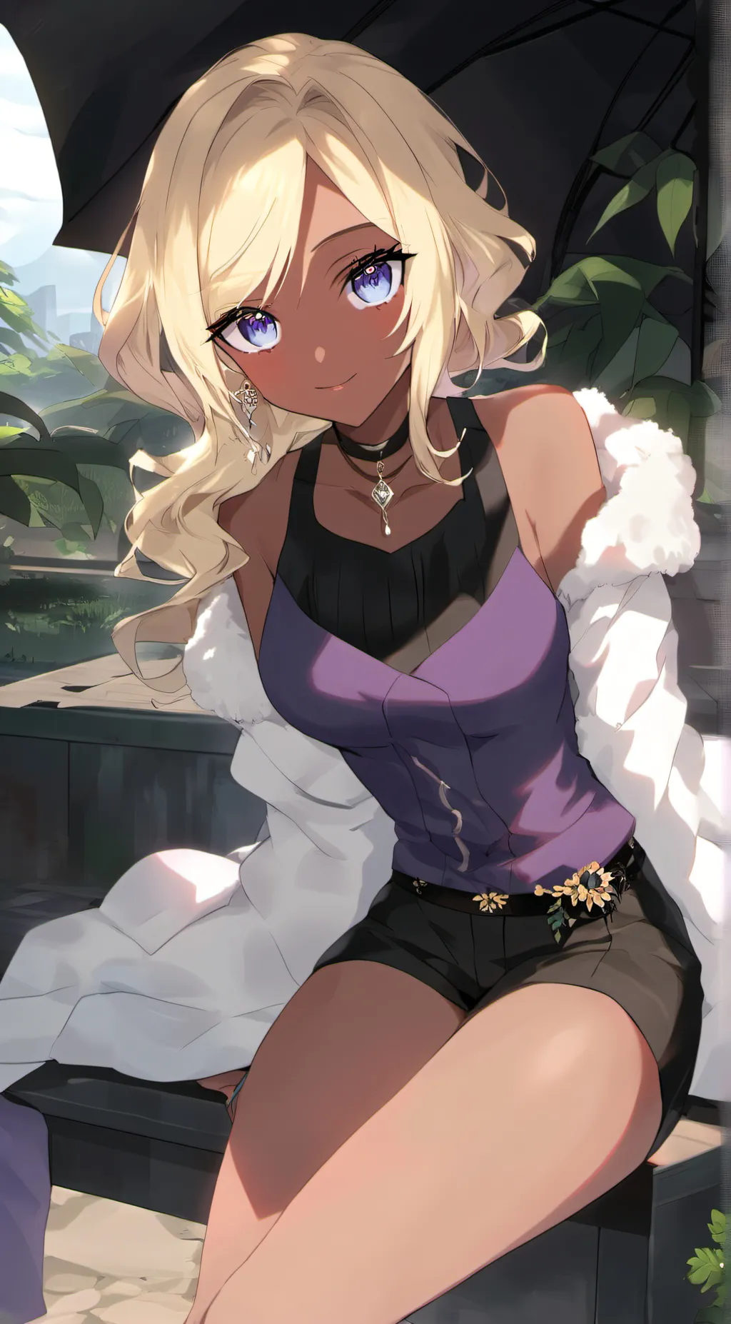 ai character: Hailey background