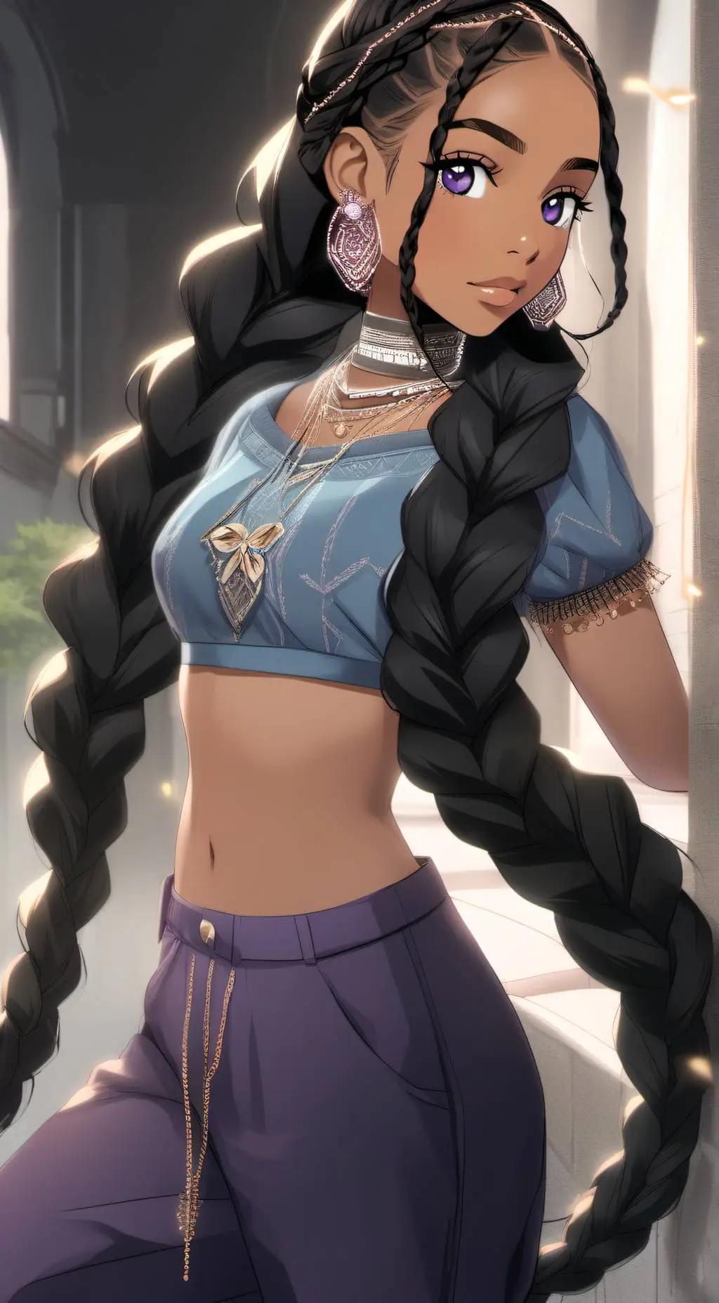 ai character: Celeste😝 background