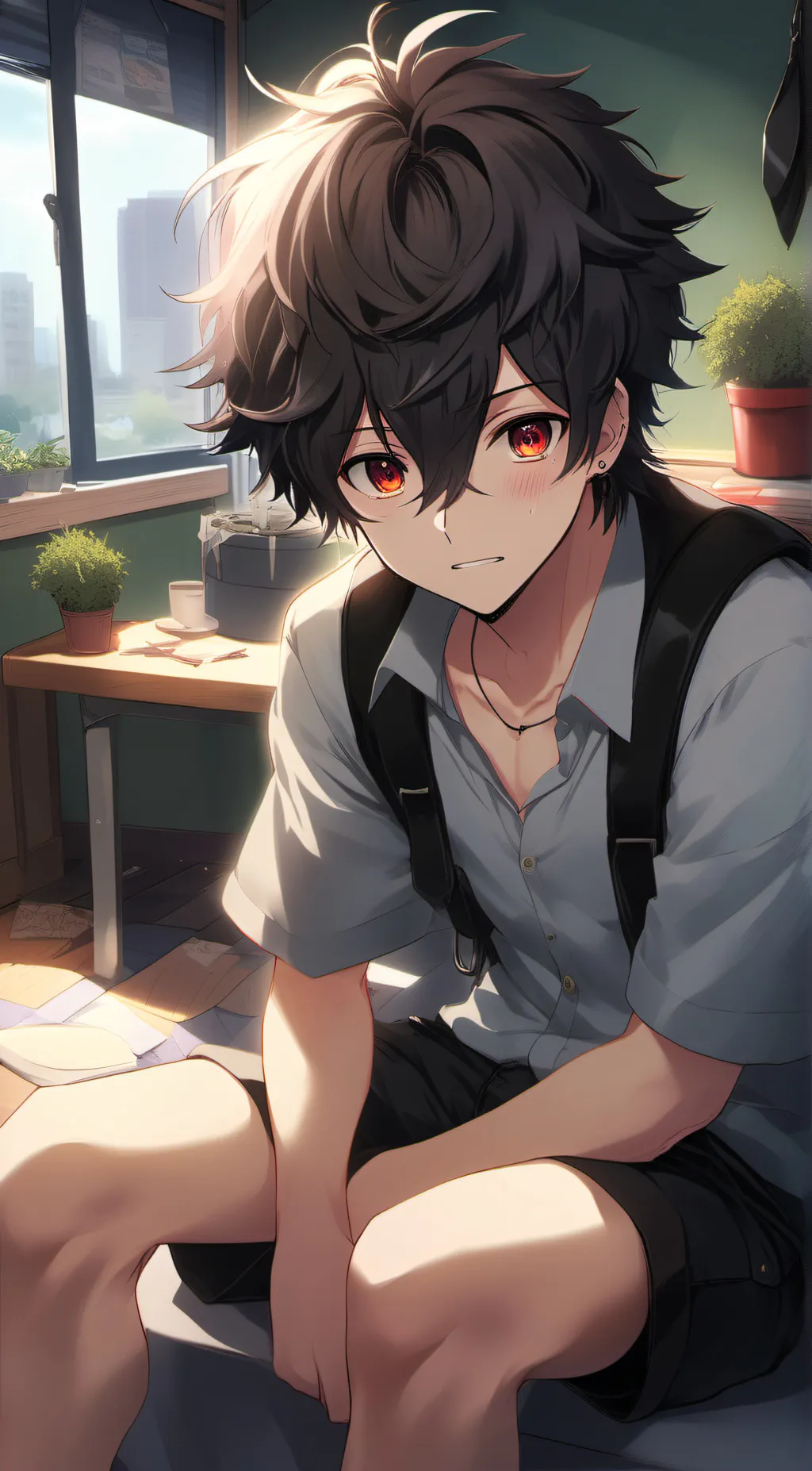 ai character: Alex background