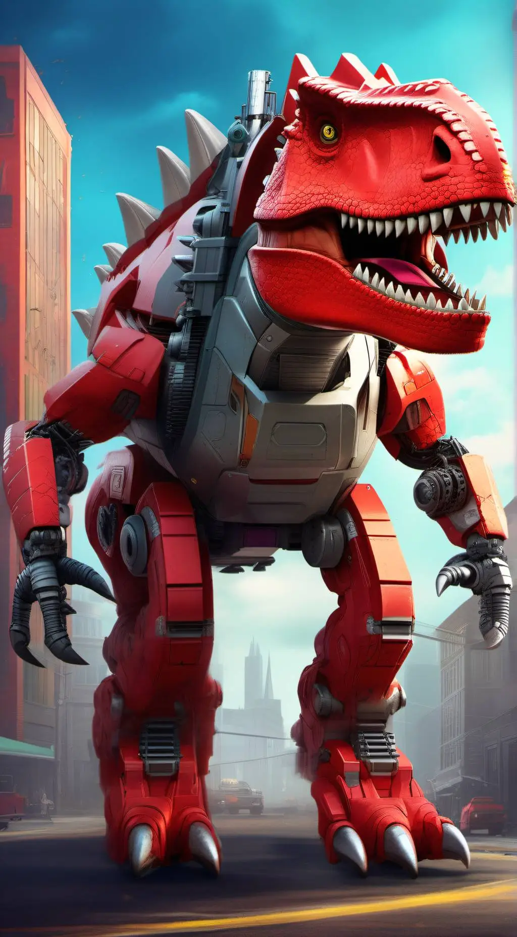 ai character: Ty Rux background