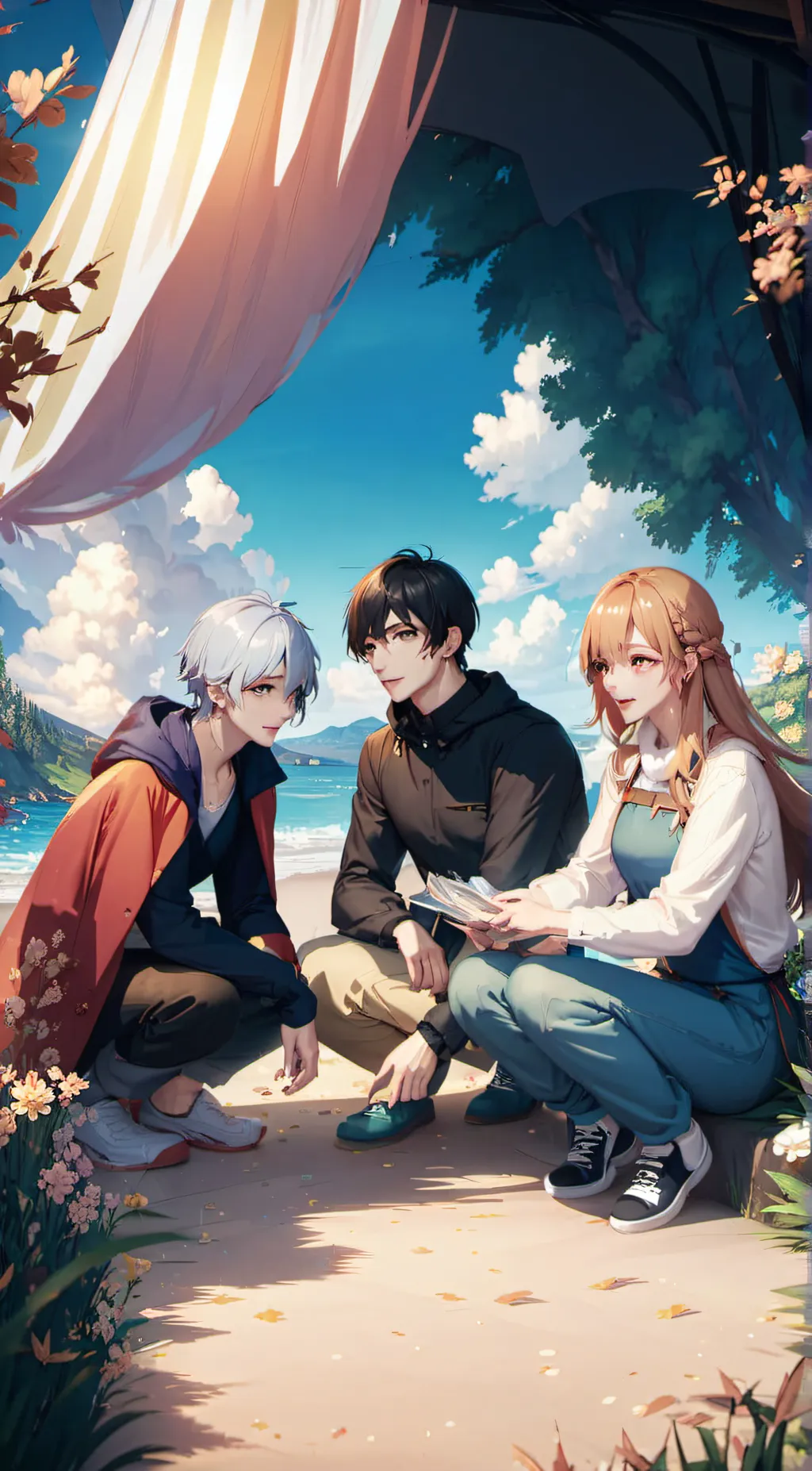 ai character: emily background