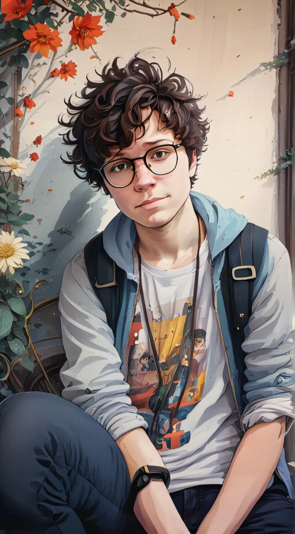 ai character: Kenny background