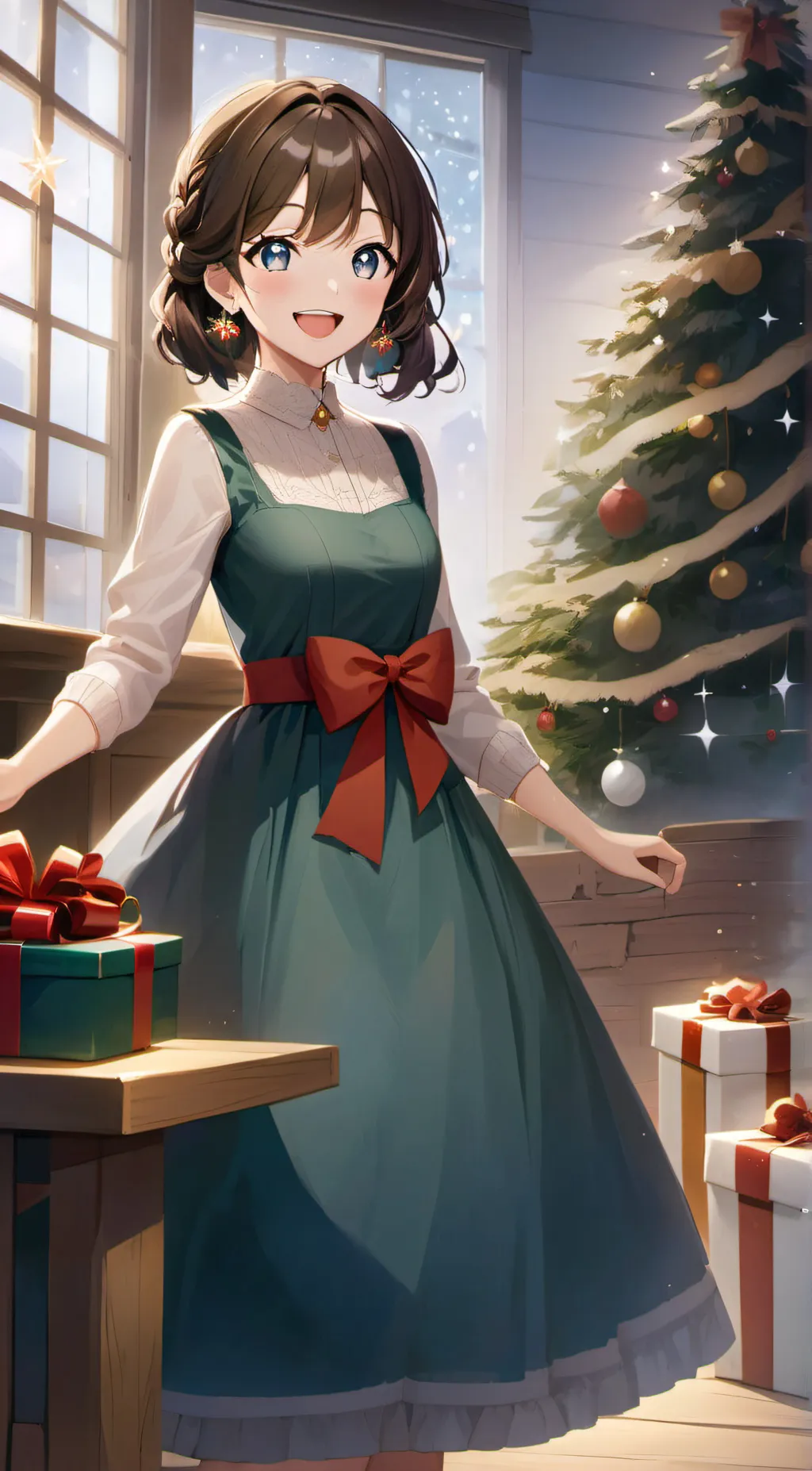 ai character: Evelyn background