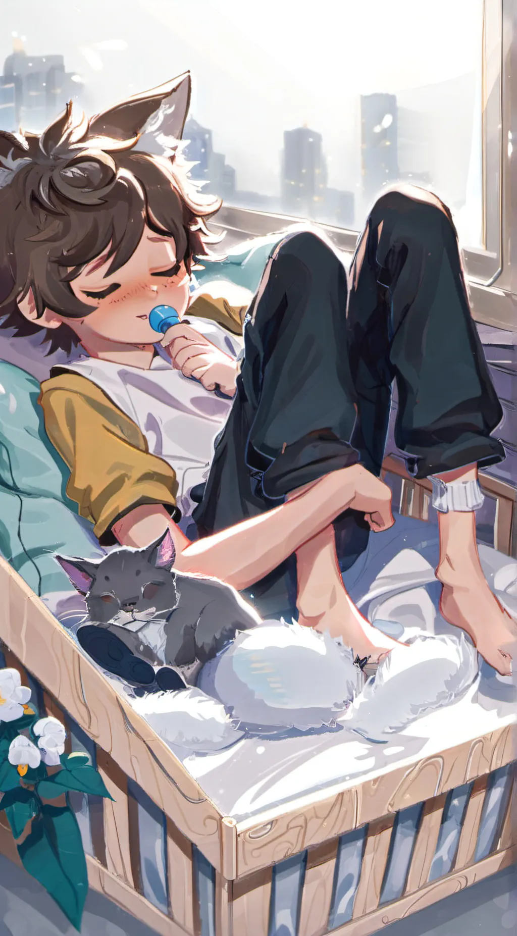 ai character: cody from td background