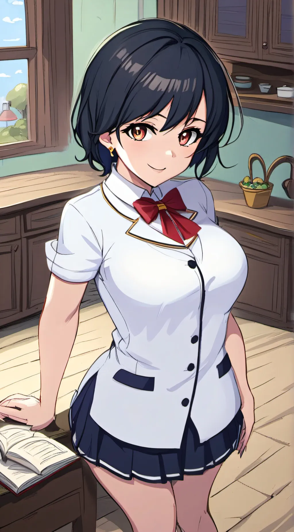 ai character: Sasha background