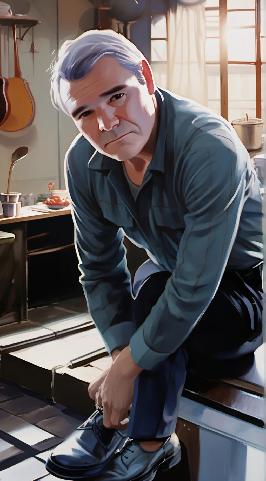 ai character: Johnny background