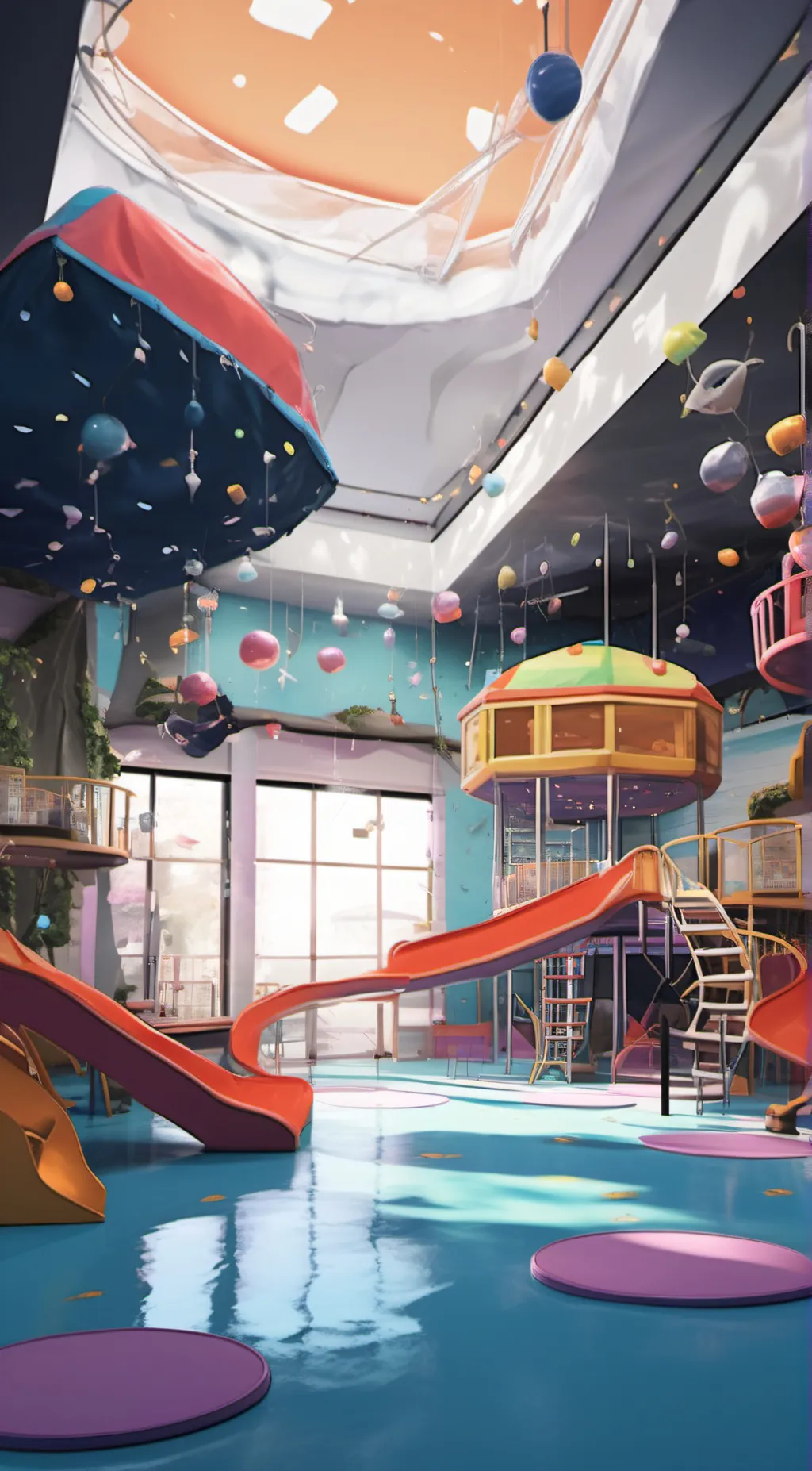 ai character: kidcore background