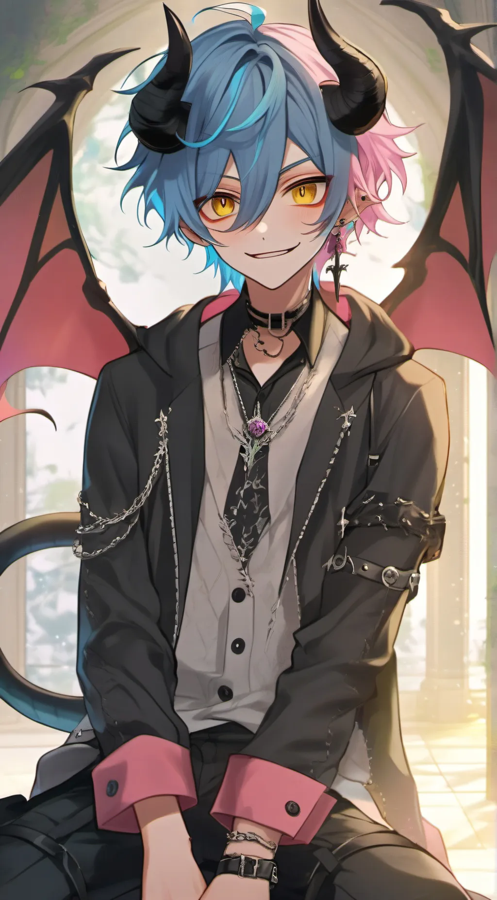 ai character: Noah background