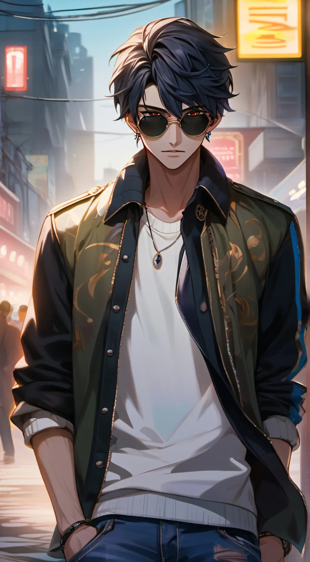 ai character: jin background