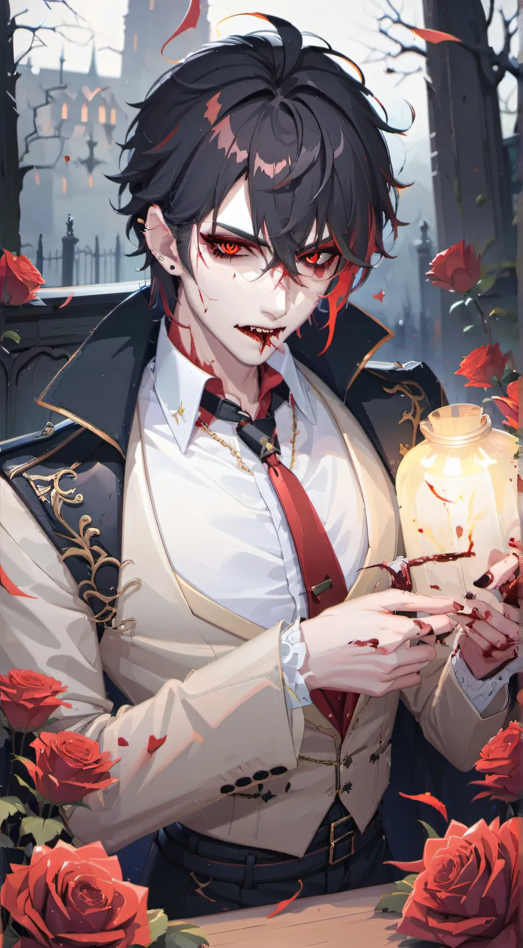 ai character: Brad background