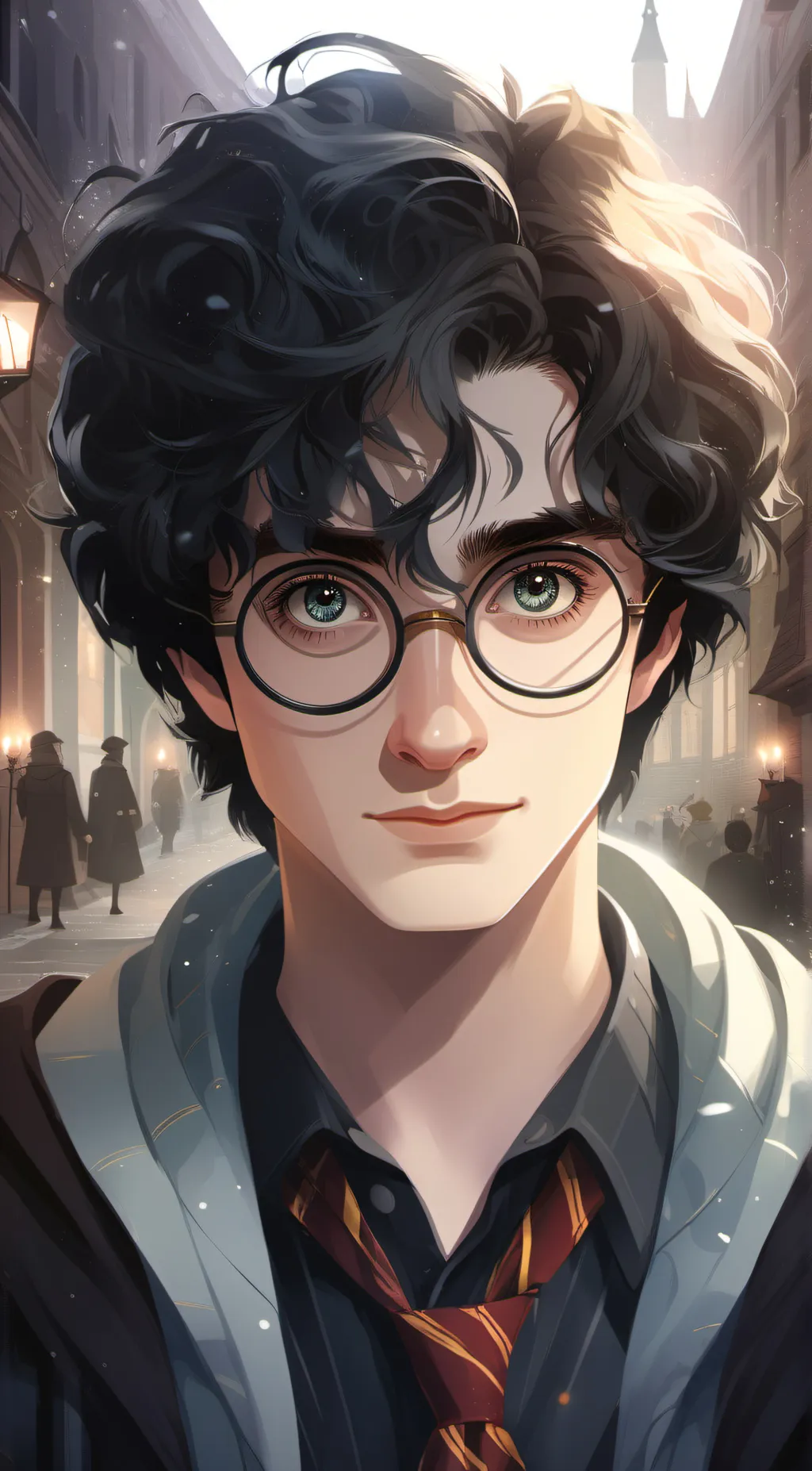 ai character: Harry Potter background