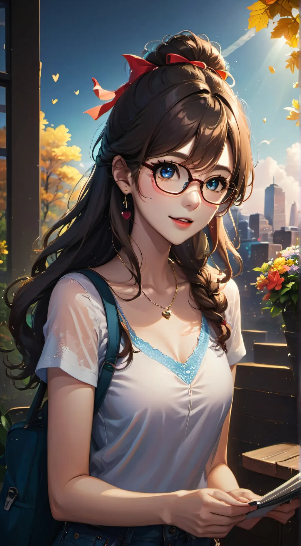 ai character: Katie background