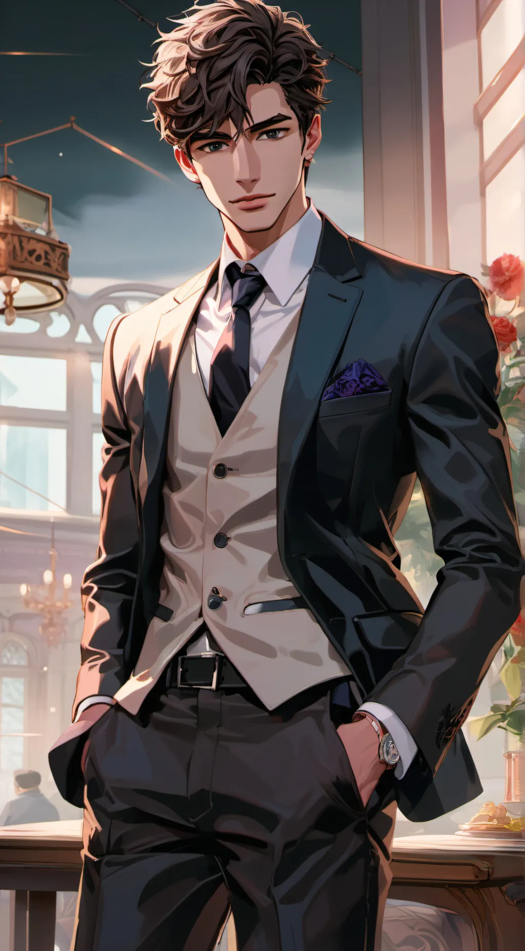 ai character: Sam background